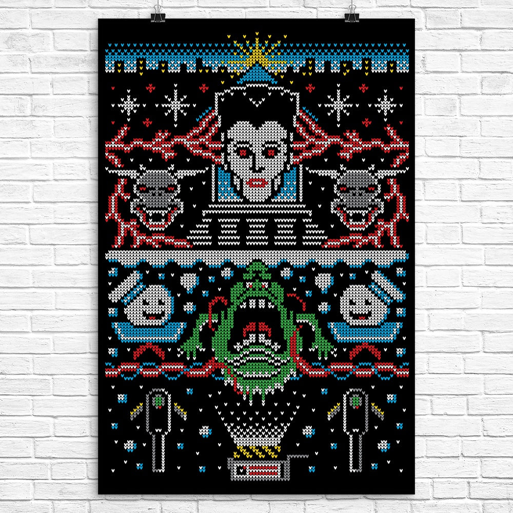 Bustin X-Mas Sweater - Poster