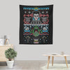 Bustin X-Mas Sweater - Wall Tapestry