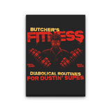 Butcher's Fitness - Canvas Print