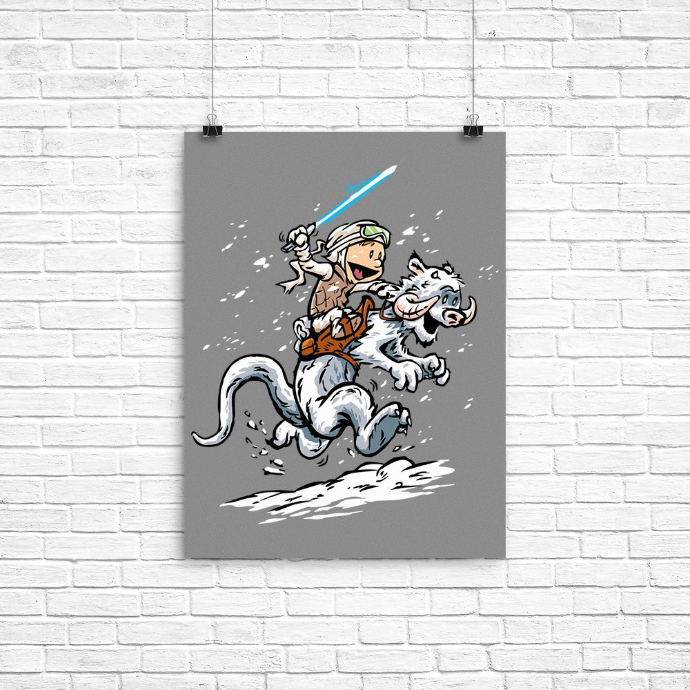 Calvin and Hoth - Poster
