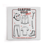 Camping Gear Basics - Canvas Print