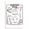 Camping Gear Basics - Metal Print