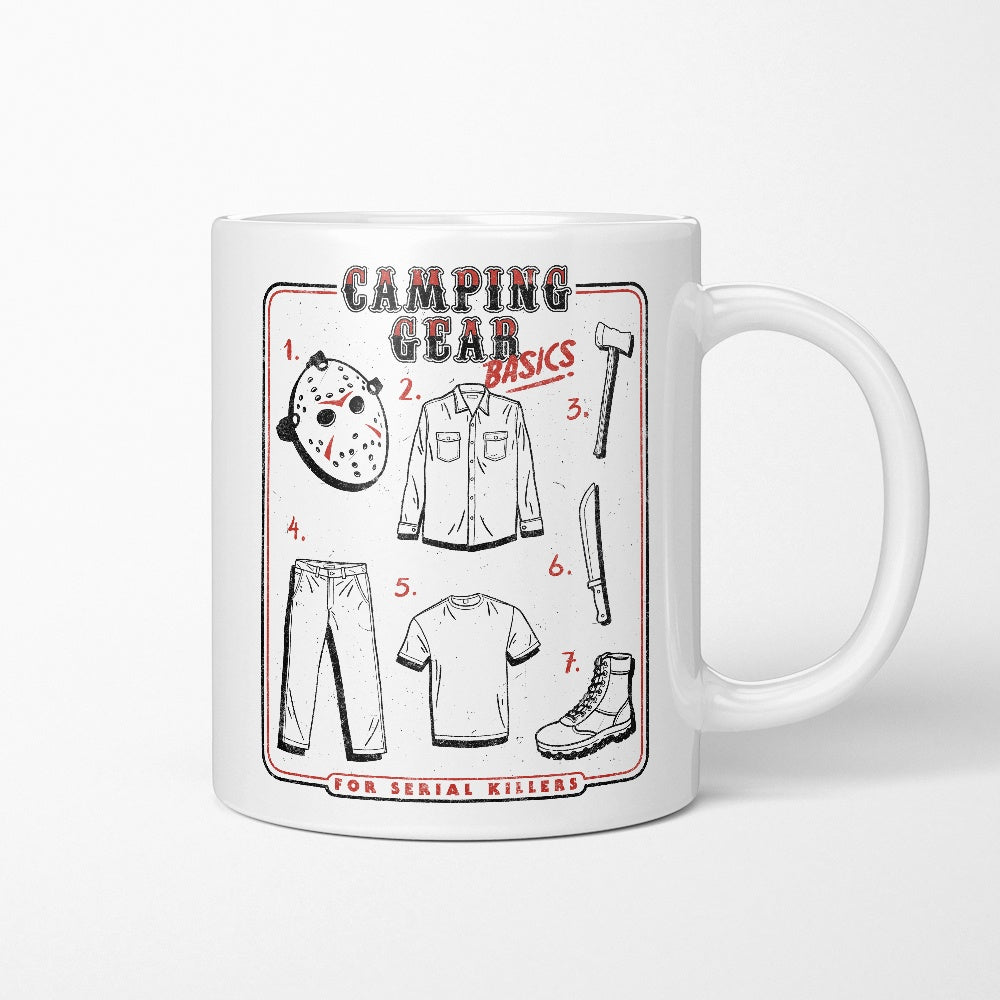 Camping Gear Basics Mug Once Upon a Tee