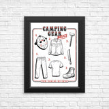 Camping Gear Basics - Posters & Prints