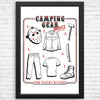 Camping Gear Basics - Posters & Prints