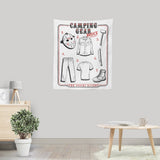 Camping Gear Basics - Wall Tapestry