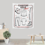 Camping Gear Basics - Wall Tapestry