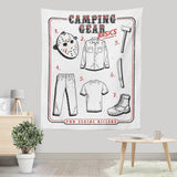 Camping Gear Basics - Wall Tapestry