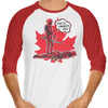 Canada's Behind - 3/4 Sleeve Raglan T-Shirt