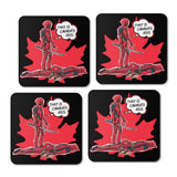 Canada's Behind - Coasters