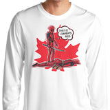 Canada's Behind - Long Sleeve T-Shirt