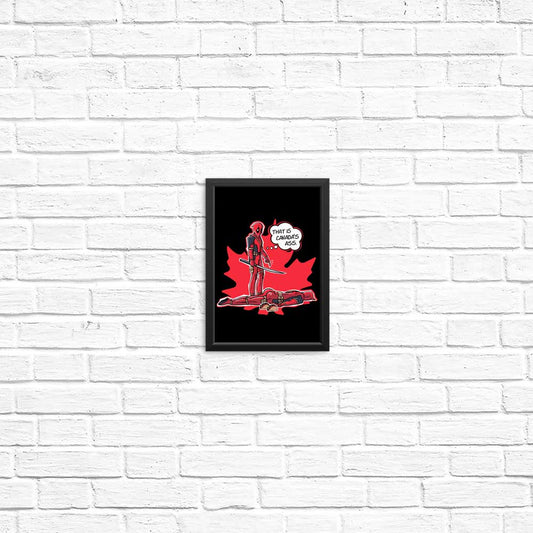 Canada's Behind - Posters & Prints