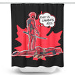 Canada's Behind - Shower Curtain