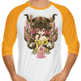 Candelabra - 3/4 Sleeve Raglan T-Shirt