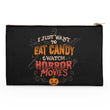 Candy and Horror Movies - Accessory Pouch