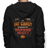 Candy and Horror Movies - Hoodie