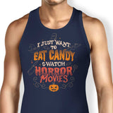 Candy and Horror Movies - Tank Top