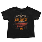 Candy and Horror Movies - Youth Apparel