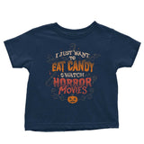 Candy and Horror Movies - Youth Apparel