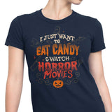 Candy and Horror Movies - Women's Apparel