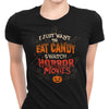 Candy and Horror Movies - Women's Apparel