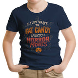 Candy and Horror Movies - Youth Apparel