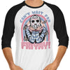 Can't Wait for Friyay - 3/4 Sleeve Raglan T-Shirt