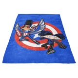 Captain Tallhair and Football Soldier - Fleece Blanket