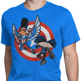 Captain Tallhair and Football Soldier - Men's Apparel