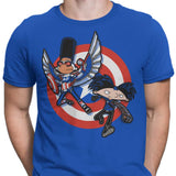 Captain Tallhair and Football Soldier - Men's Apparel