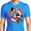Captain Tallhair and Football Soldier - Men's Apparel