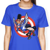 Captain Tallhair and Football Soldier - Women's Apparel