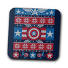 Captain's Christmas Sweater - Coasters