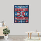 Captain's Christmas Sweater - Wall Tapestry