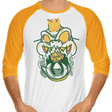 Captured Ape - 3/4 Sleeve Raglan T-Shirt