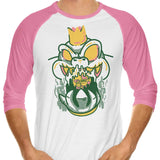 Captured Ape - 3/4 Sleeve Raglan T-Shirt