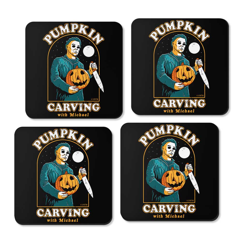Carving with Michael - Coasters