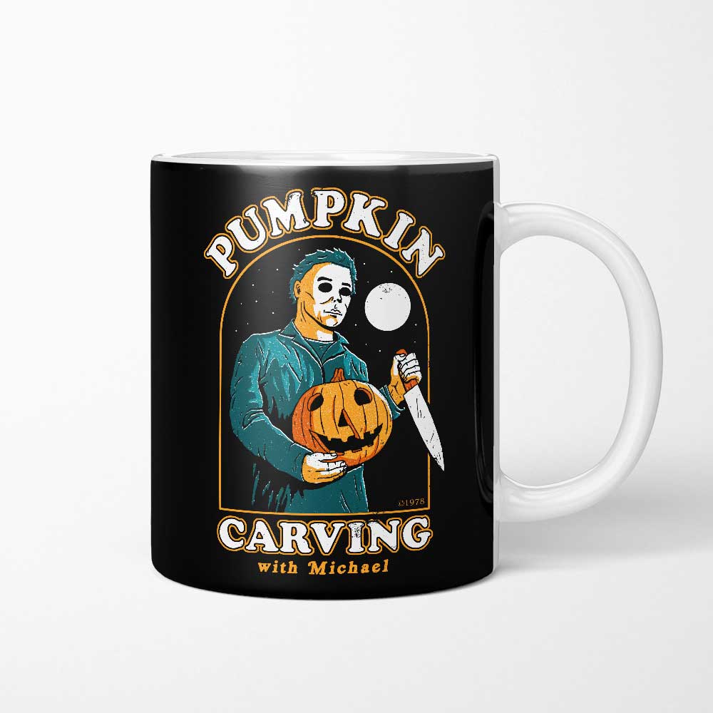 Carving with Michael - Mug