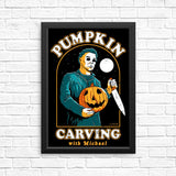 Carving with Michael - Posters & Prints