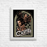 Cas - Posters & Prints