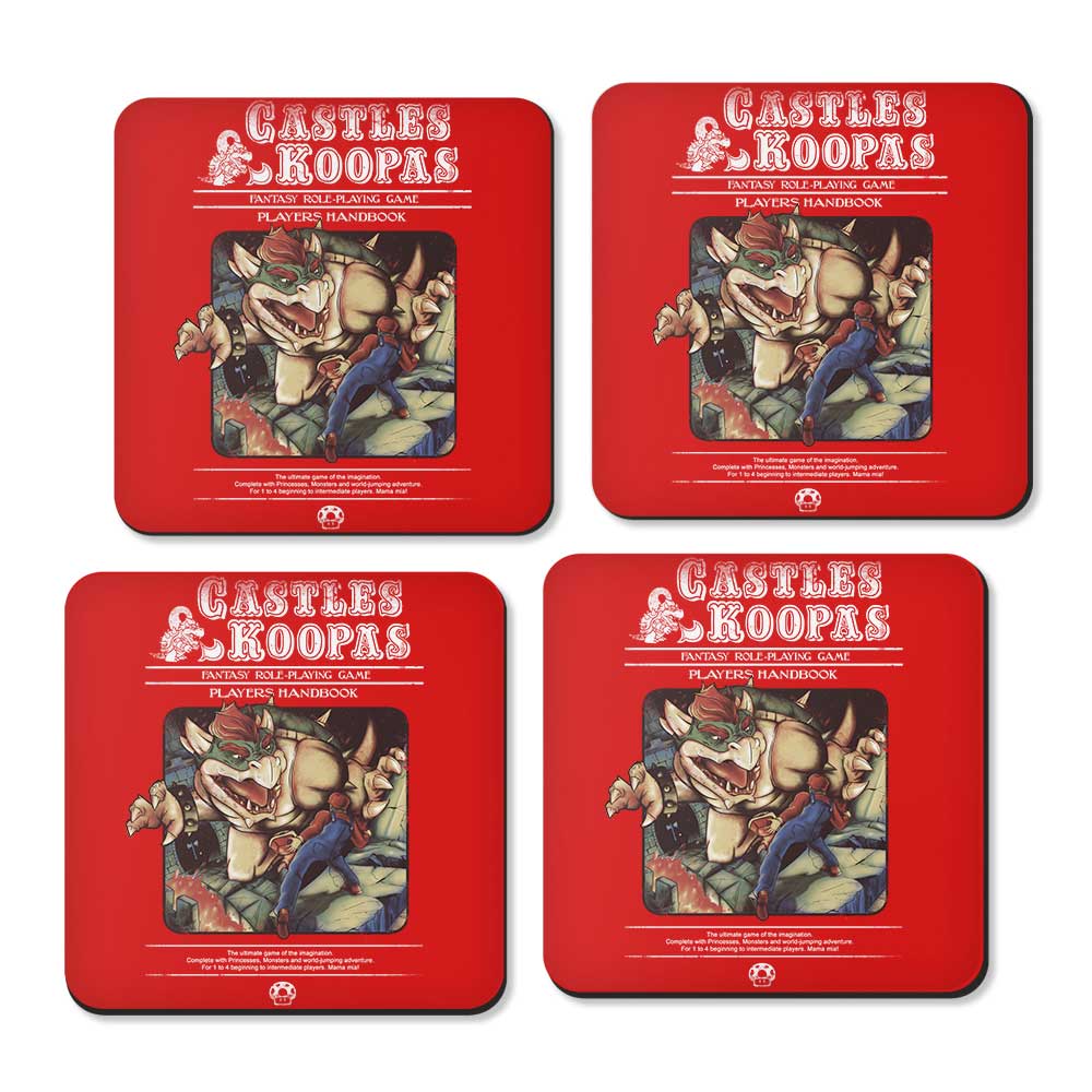 Castles and Koopas - Coasters