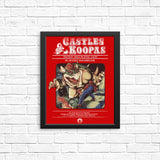 Castles and Koopas - Posters & Prints