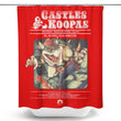 Castles and Koopas - Shower Curtain