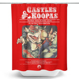 Castles and Koopas - Shower Curtain