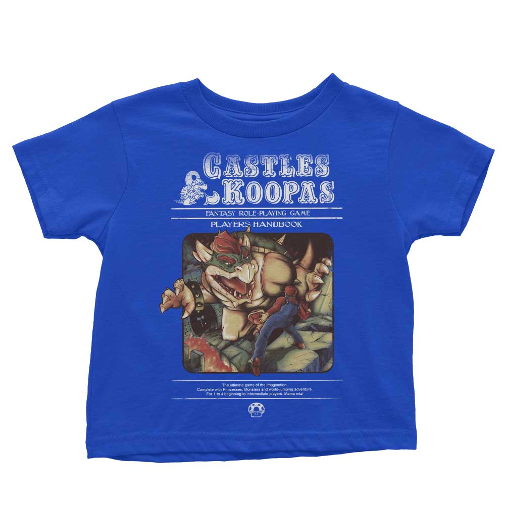 Castles and Koopas - Youth Apparel