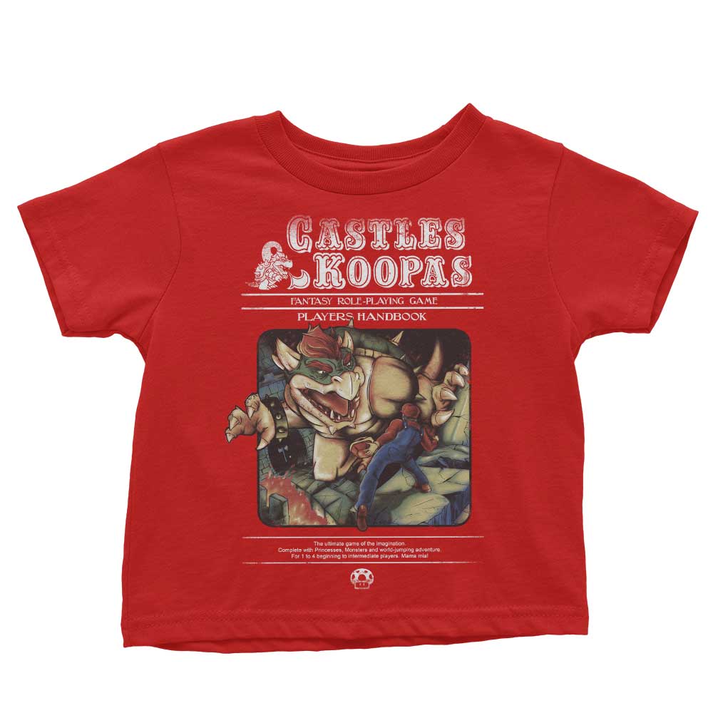 Castles and Koopas - Youth Apparel