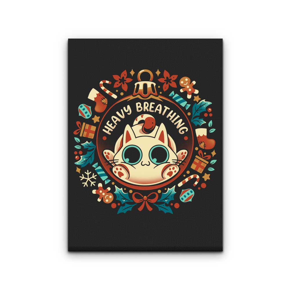 Cat-Proof Christmas - Canvas Print