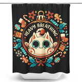 Cat-Proof Christmas - Shower Curtain
