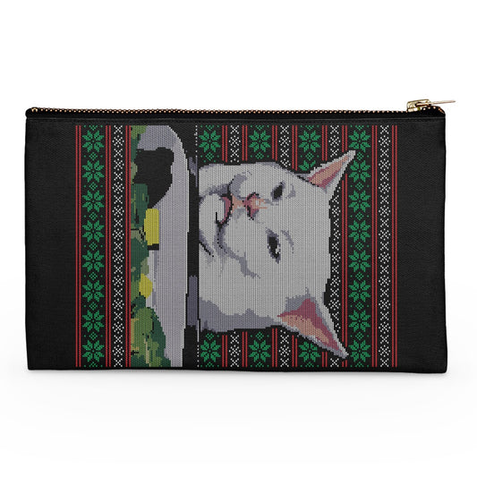 Cat Yelled at Sweater - Accessory Pouch