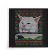 Cat Yelled at Sweater - Canvas Print